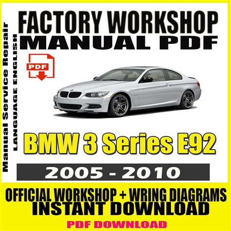 BMW e92 service manual